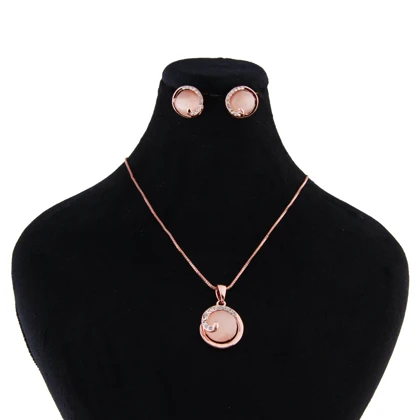 نیم ست دخترانه مدل پیچی نگین‌دار