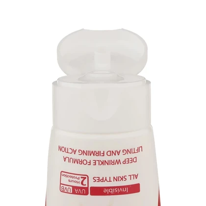 کرم ضد آفتاب و ضدچروک بی رنگ سان سیف SPF50 مناسب انواع پوست 50 میلی‌لیتر