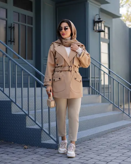 بارانی مدل سانتانا کد 3345