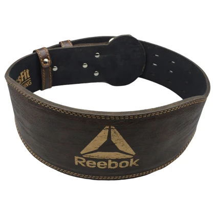کمربند بدنسازی ریباک عرض سگک 8cm مدل ELM- 403A450 سگکی قهوه ای