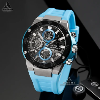 ساعت سرجیو تاچینی آبی Sergio Tacchini ST.3.10006-4