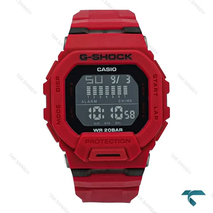 ساعت جیشاک GB200 مردانه قرمز Casio-7408-G