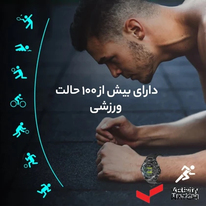 ساعت مچی هوشمند پرومیت PROMATE مدل XWATCH-R19.BLACK
