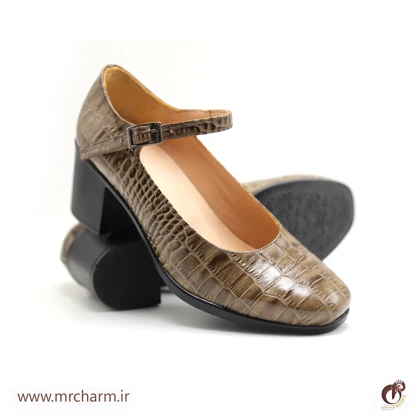 کفش مجلسی زنانه چرم mrc2111-03