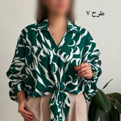 شومیز جلو گره 2