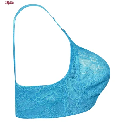 سوتین زنانه پانیذ آبی فیروزه ای کد 66324-8