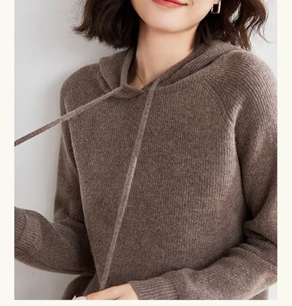 هودی بافت گپ زنانه کلاه دار وارداتی