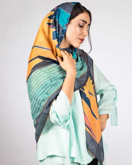 روسری بزرگ مجلسی زنانه
