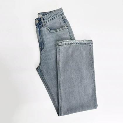 شلوار جین نیم بگ 1007768