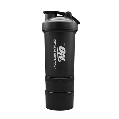 شیکر ورزشی سه تیکه اوپتیموم نوتریشن مدل Tri Mix ظرفیت 0.45 لیتر