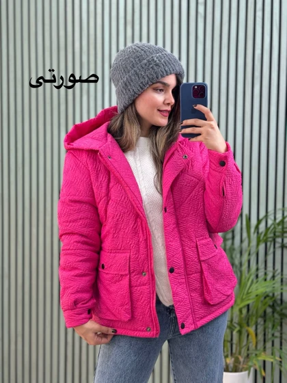 کاپشن کلاهدار زمرد