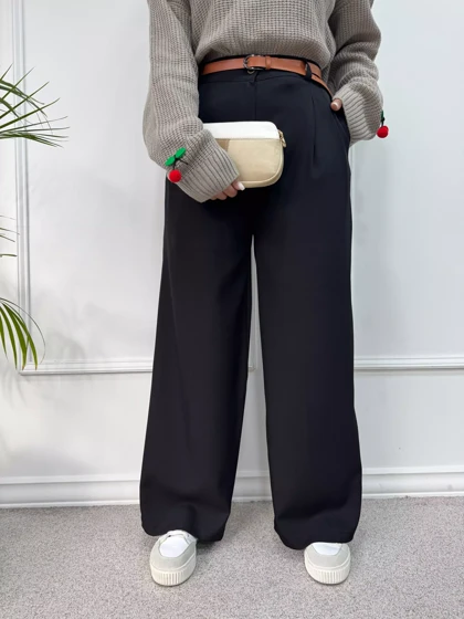 شلوار نیم بگ آیسل