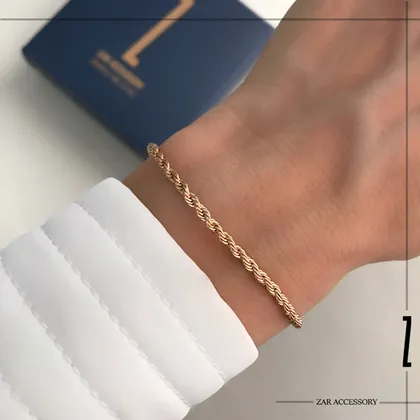 دستبند زنانه طنابی