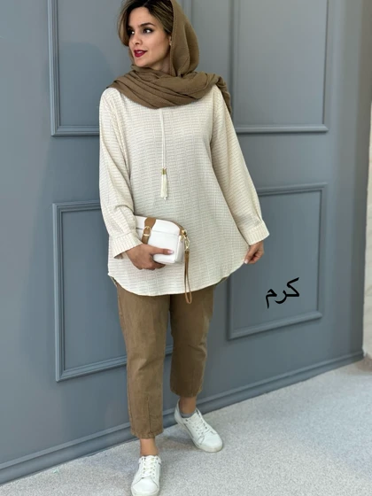 مانتو شومیزی پفکی