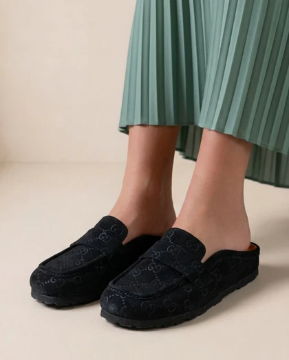 اسلیپر جلو بسته گوچی MRJ Birkenstock