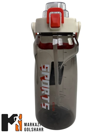 قمقمه ورزشی نی دار 1800 میلی لیتری کد 436
