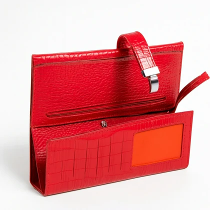 کیف پول چرم طبیعی زنانه