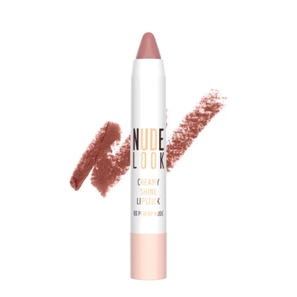 رژ لب مدادی نرم و مخملی گلدن رز, مدل Nude Look رنگ Peachy Nude شماره 03