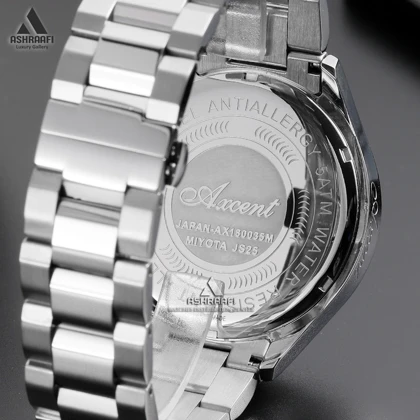ساعت اکسنت صفحه مشکی Axcent AX180035SK