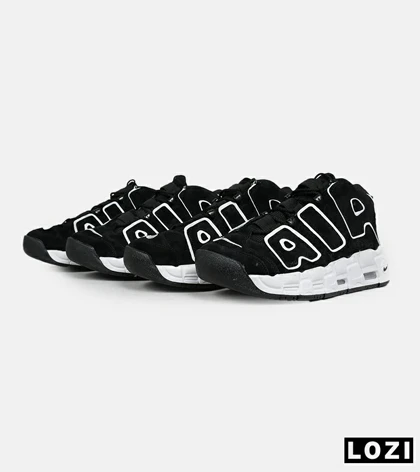 کفش کتانی مردانه و زنانه مشکی سفید NIKE Air More Uptempo '96
