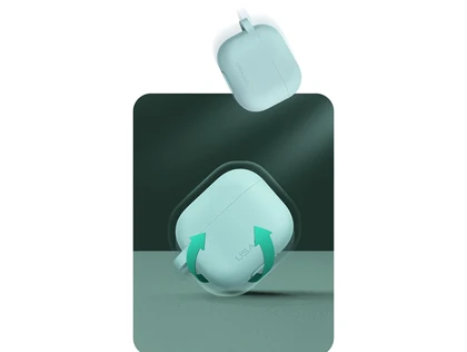 کاور سیلیکونی ایرپاد 3 اپل برند یوسامز USAMS BH741 Protective TPU Case For AirPods 3