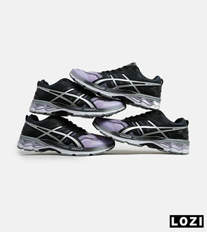 کفش کتانی مردانه مشکی بنفش ASICS GT 2000