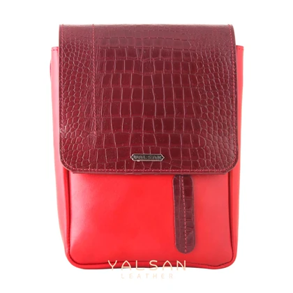 کیف دوشی چرم یلسان مدل ماهان کد 010-PRM