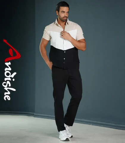 ست پیراهن شلوار و کلاه مردانه ویهان