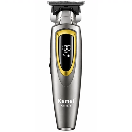 ماشین اصلاح حرفه ای سر و صورت کمی Kemei مدل KM-1673