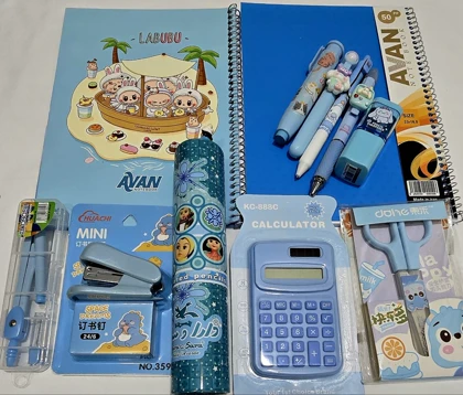 ست لوازم التحریر پک لوازم تحریر پسرانه دخترانه