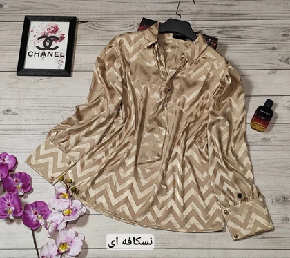 شومیز کرواتی مدل نسیم کد 50201