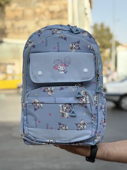 کوله پشتی کرومی دخترانه