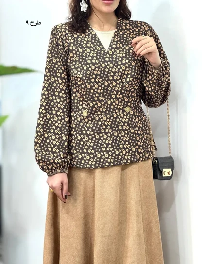 ست تونیک و دامن هانیل 4 کد 4228