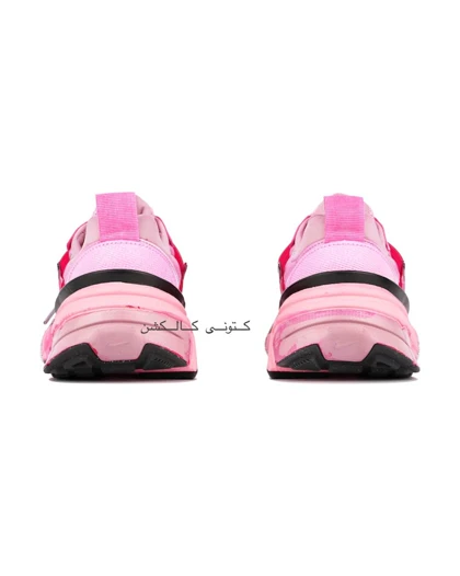 کتانی نایکی وی تو کی کاستوم صورتی Nike V2K pink silver run runtekk