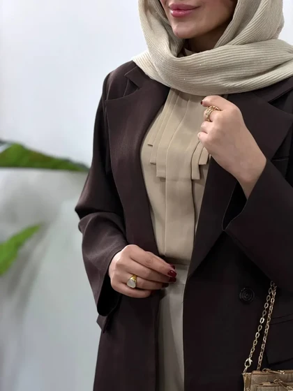 مانتو کتی بلند ستوده