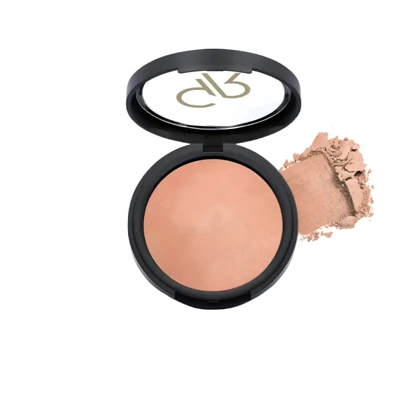 رژگونه پودری گلدن رز, مدل Terracota Stardust شماره 107