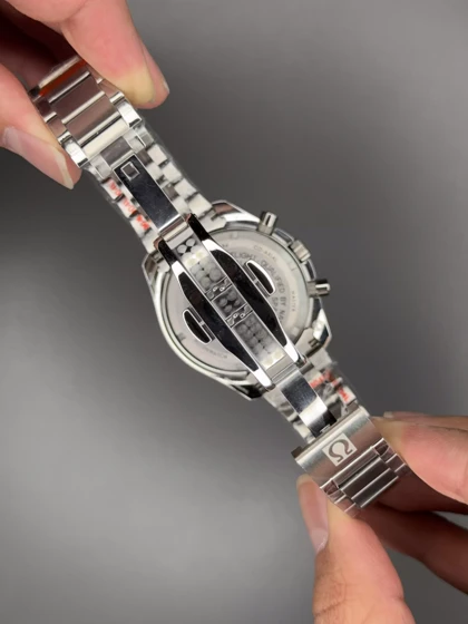 ساعت مچی امگا اسپیدمستر بند سیلور صفحه سبز Omega Speadmaster