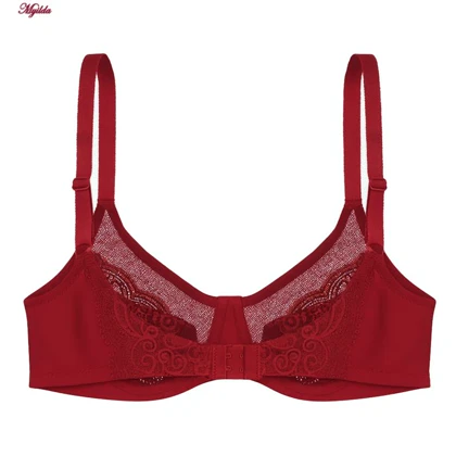 ست شورت و سوتین زنانه مدل فنردار رنگ قرمز کارنا رز کد 5431