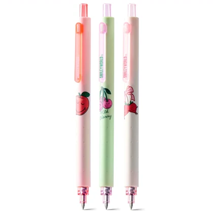 خودکار مشکی ژله ای کاکو Kaco مدل K1028 نوک 0.5 میلی متری 3 عددی