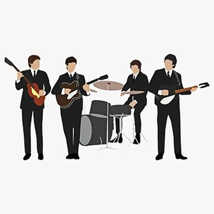 تیشرت گروه موسیقی beatles بیتلز تیشرت گروه موسیقی Beatles بیتلز Beatle Vintage Retro Line Up|Perfect Gift| کد 183845