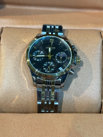 ساعت استیل طرح سیتیزن زنانه نقره ای طلایی