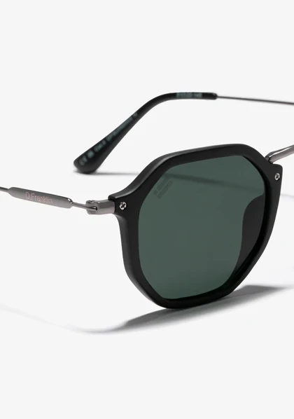عینک آفتابی دی فرانکلین مدل D.franklin Roller HEX Matt Black / Black