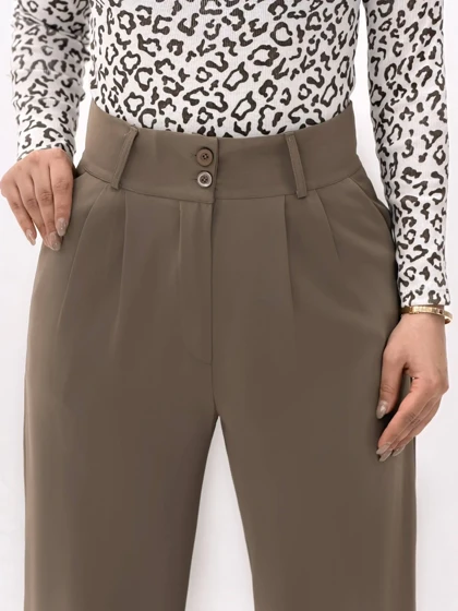 3816-شلوار کرپ واید کد 330