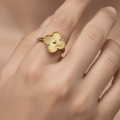 انگشتر زنانه مدل ونکلیف