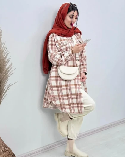 مانتو پشمی بلند