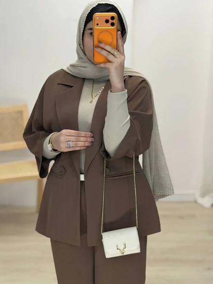 3340-کت و شلوار غزل ( ایراددار )