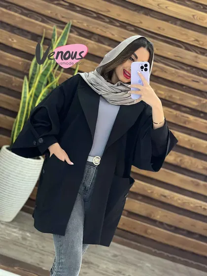 مانتو پانچ آستین دوتیکه