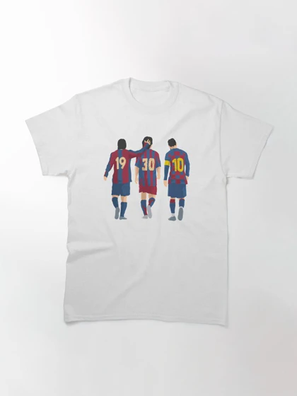 تیشرت ورزشی بارسلونا | تیشرت مسی طرح Messi Journey with barcelona کد 144567