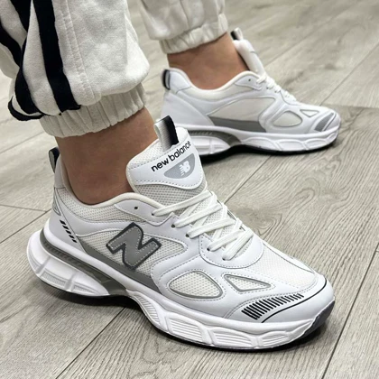 کفش و کتانی مردانه مدل نیوبالانس NEWBALNANCE رنگ سفید