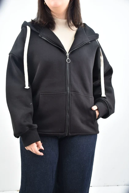 سویشرت ضخیم سه نخ تو کرکی پارچه اویشو